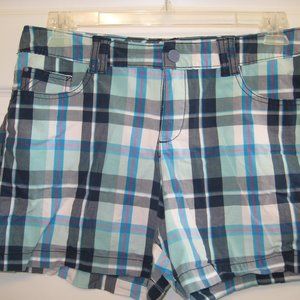 Lee Plaid Shorts EUC Size 12